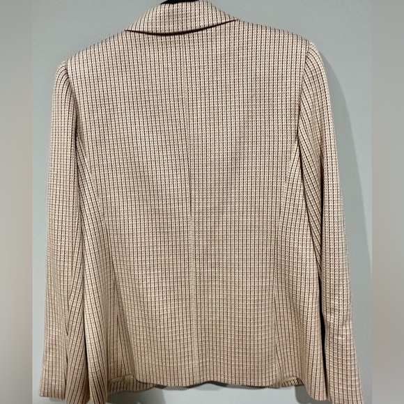 THEORY Staple Blazer C. Blush MultiStratton Knit. Size 6. Multicolor. - Picture 3 of 7